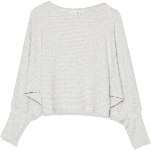 Velvet by Graham & Spencer Pepper Boatneck Lux Rib Sweater Women's 1X NWT - Picture 1 of 6
